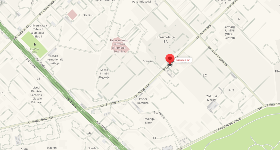 Map Botanica